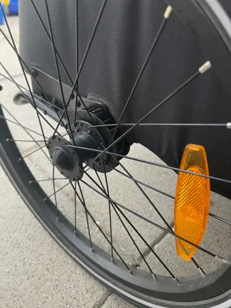 Radabdeckung/Staubkappe für Hauck Dryk (Duo)