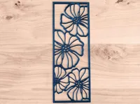 Marque-page floral élégant — photo 1