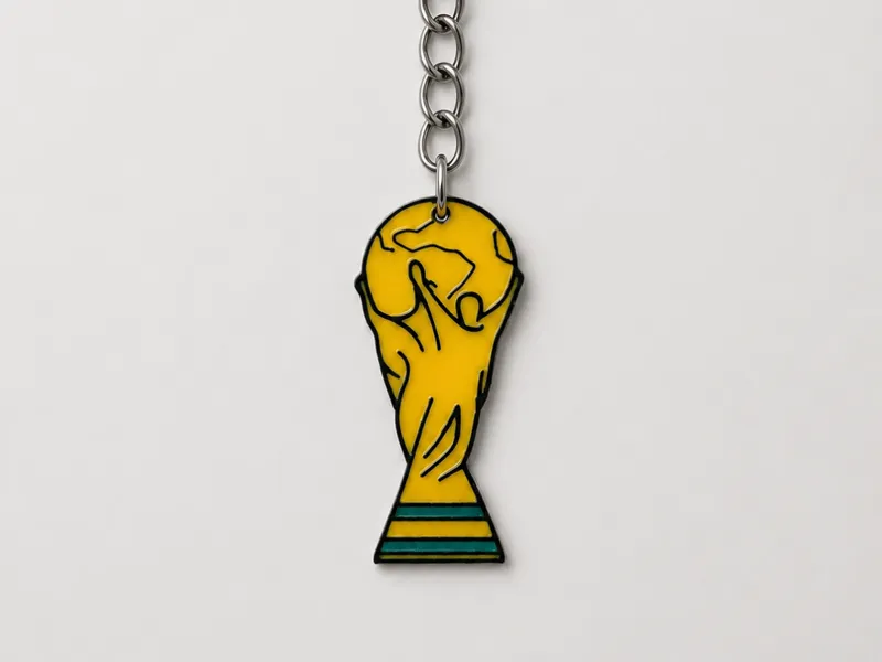 World Cup Trophy Keychain