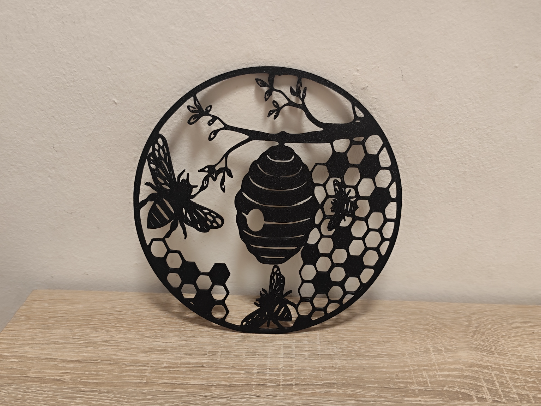 Wandbild Biene