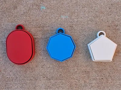 Blank Fidget Clicker (Pentagon, Octagon, Oval)