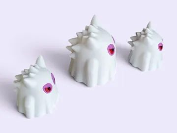Figura decorativa: Ghost Gengar - Mini Chibi - Halloween Edition — vista de referencia 5