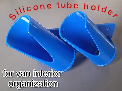 Porta Silicone Van 3D / Silicone Tube Van 3D