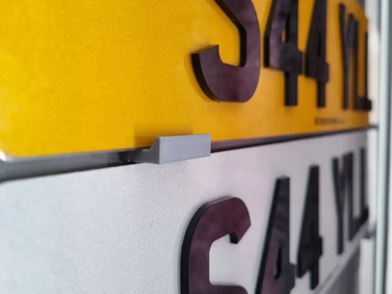 Number Plate Wall mount