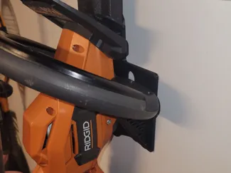 Ridgid Cordless Hedge Trimmer Wall Mount