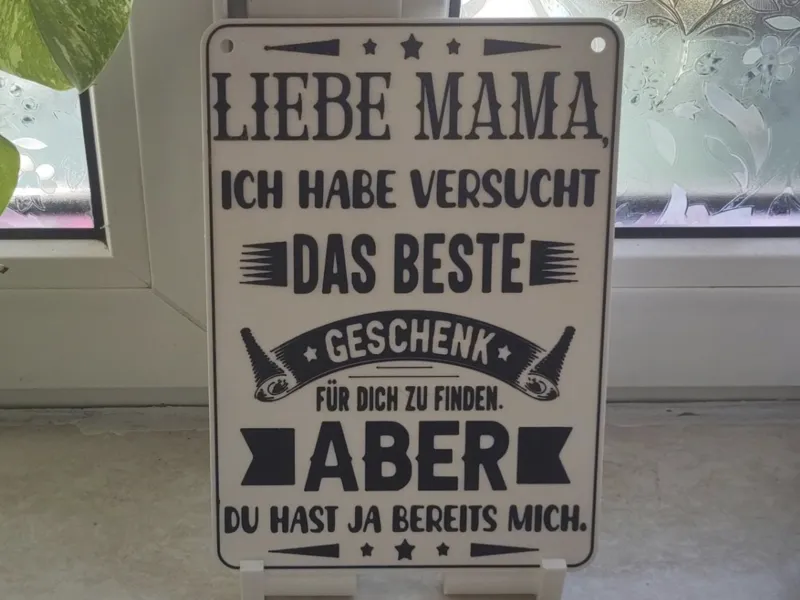 Wanddeko Mama, ich bin dein perfektes Geschenk