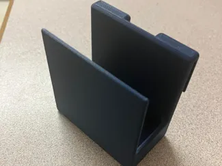 Watch addition for phone holder