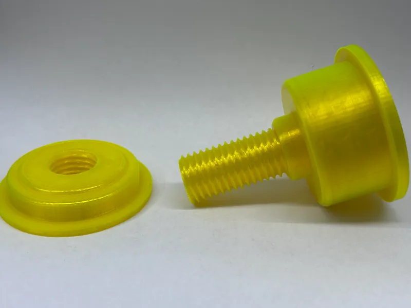 Simple respooler for standard 1kg filament spools