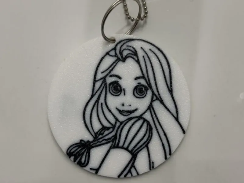 PORTE CLE RAIPONCE