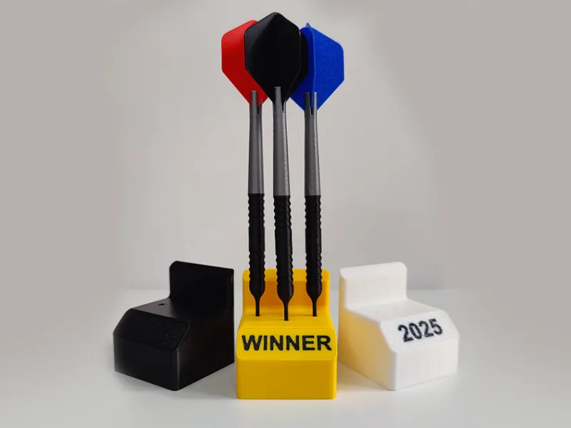Dart Stand. With Personalized Text