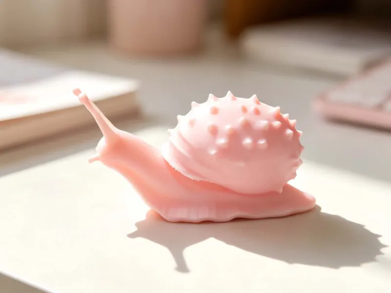 小蜗牛桌面摆件