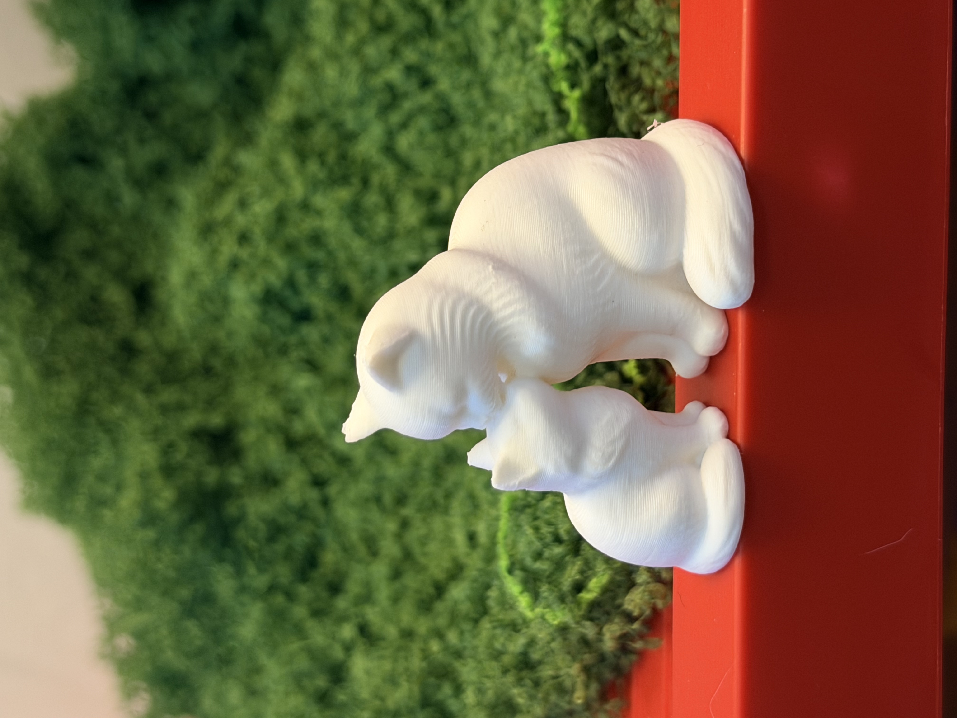 Miniatura 1 do modelo 3D 母亲节猫猫摆件