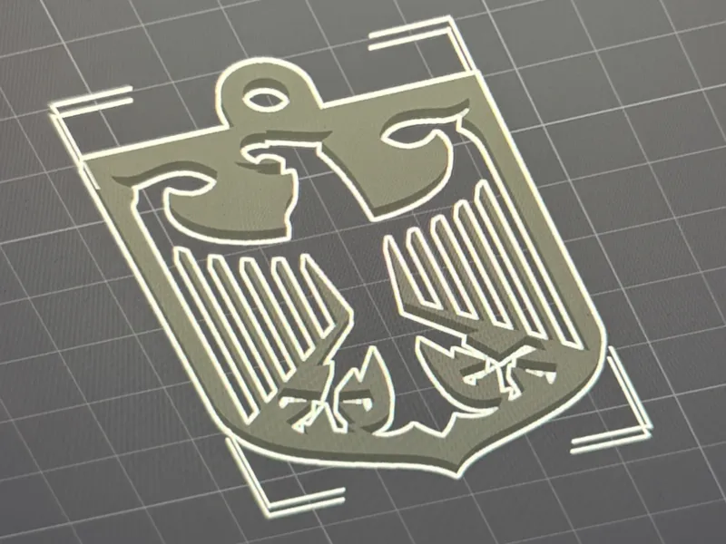 Anhänger Bundesadler