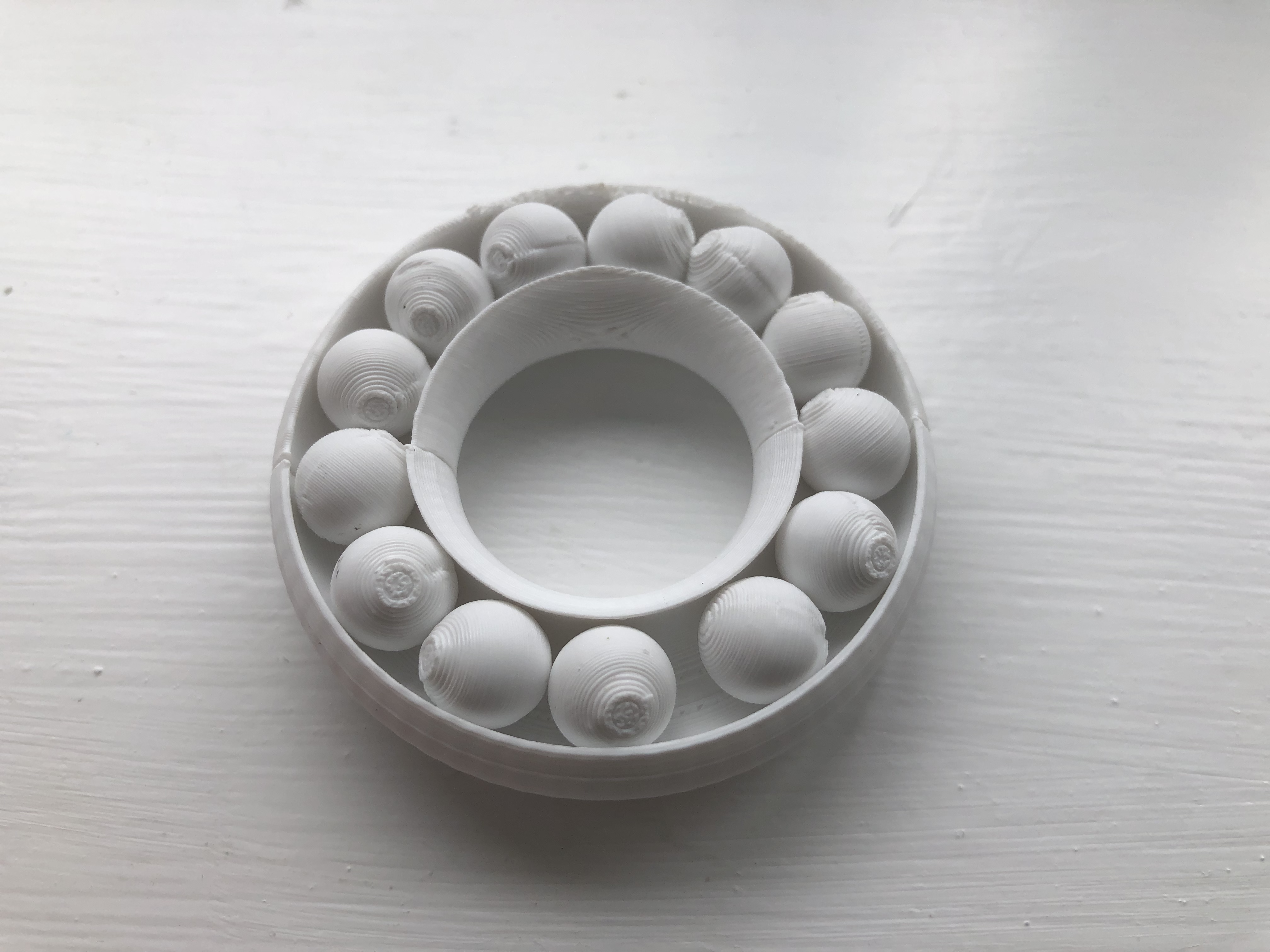 Miniatura 2 do modelo 3D Rolling Fidget Ring (<1hour)