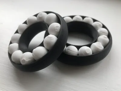 Rolling Fidget Ring (<1hour)