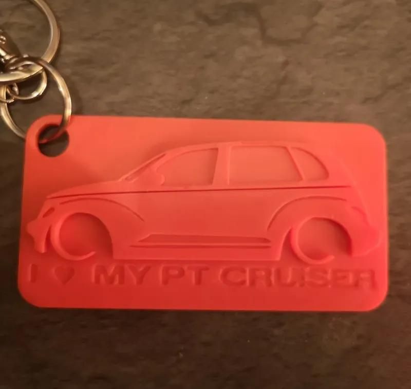 PT Cruiser Kaychain