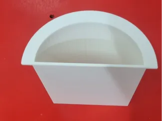 inserto portafiore mezzaluna cimitero