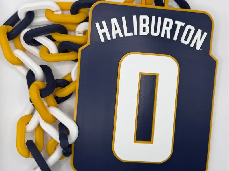 TYRESE HALIBURTON PACERS HYPE CHAIN