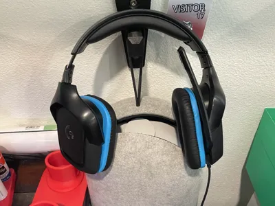 Screw on Headphone holder