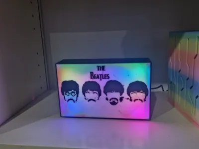 The Beatles Lamp