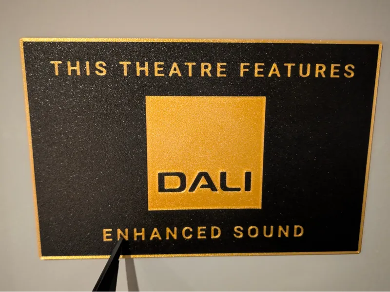 Panel home cinema Dali