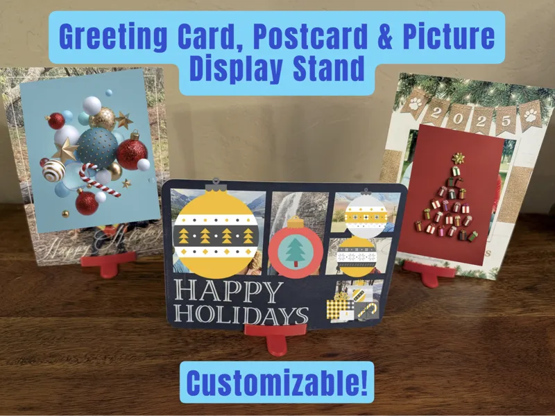 Greeting Card/Postcard/Picture Display Stand