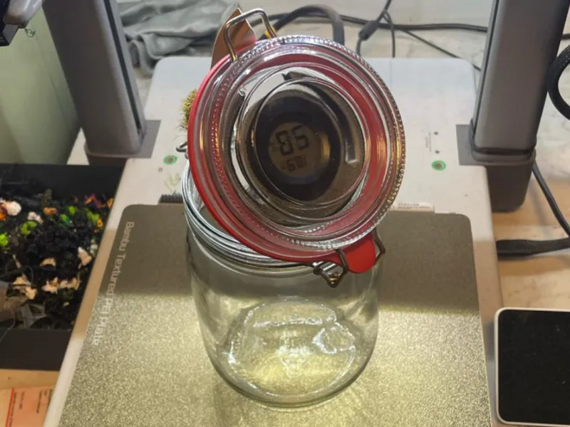 Hygrohalter Hygrometer Hygrometer Jar Curing