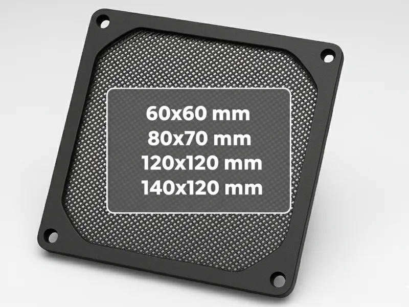 Computer Filter Fan Mesh 60 70 80 120 140
