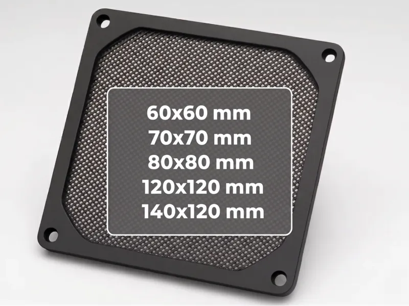 Computer Filter Dust Fan Mesh 60 70 80 120 140