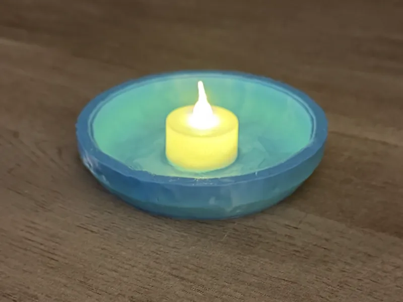 Cracked Stone Dish
