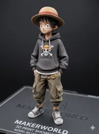 Monkey D. Luffy style urbain — photo 3