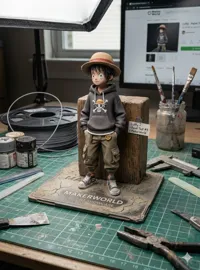 Monkey D. Luffy style urbain — photo 2