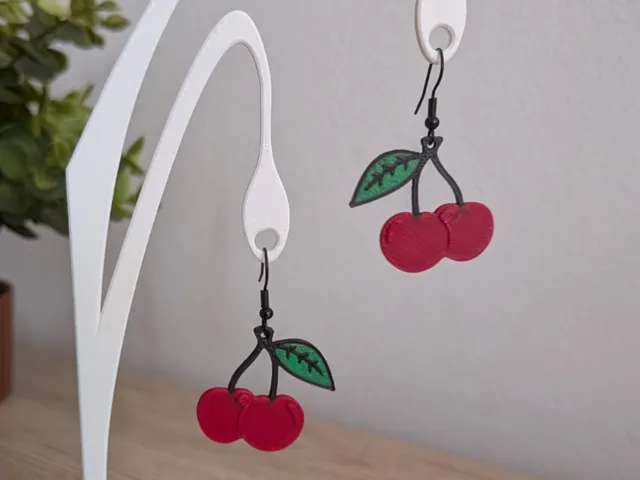 Cherry earrings