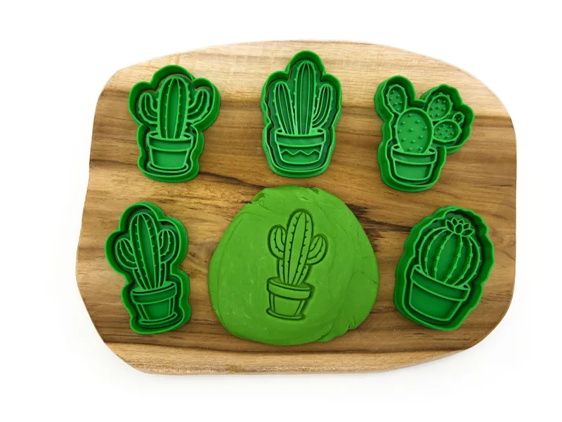 Cactus cookie cutters (Nick's cookie cutters)