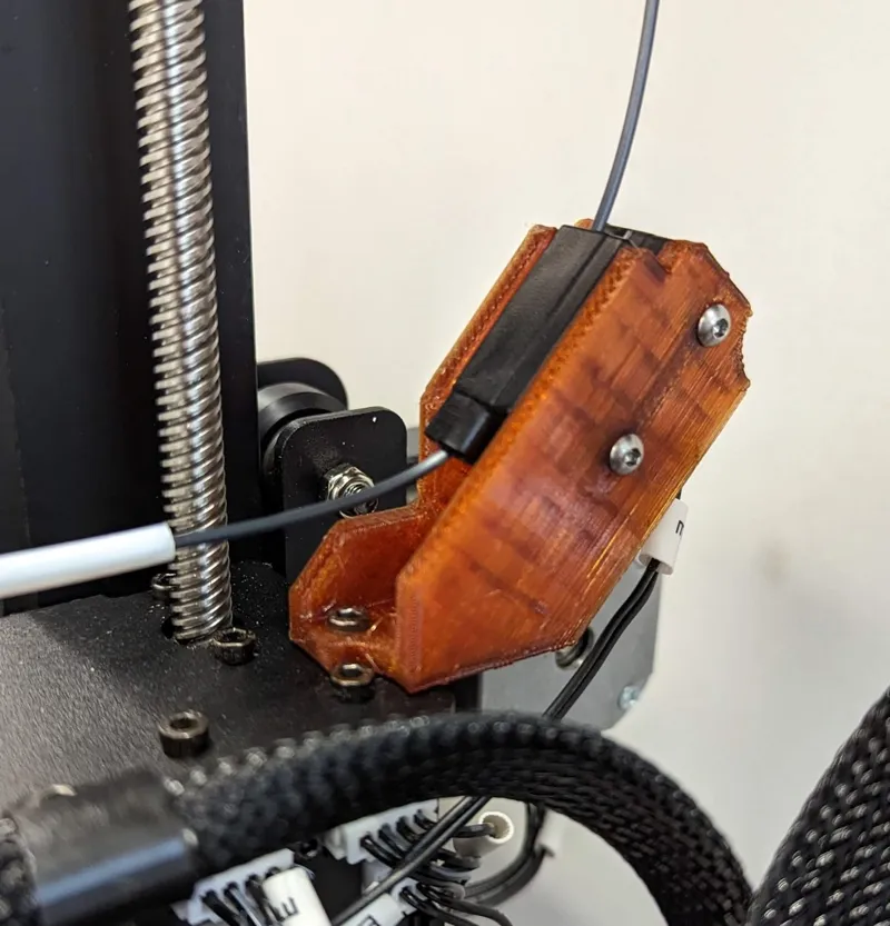 Anycubic Kobra Max 45° filament sensor holder