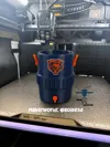 Chicago Bears -  Print in Place logo and Removable Logo