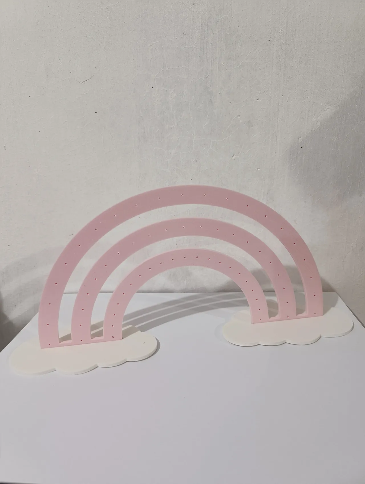 Rainbow Earring Display Stand Organizer– STL File view 4