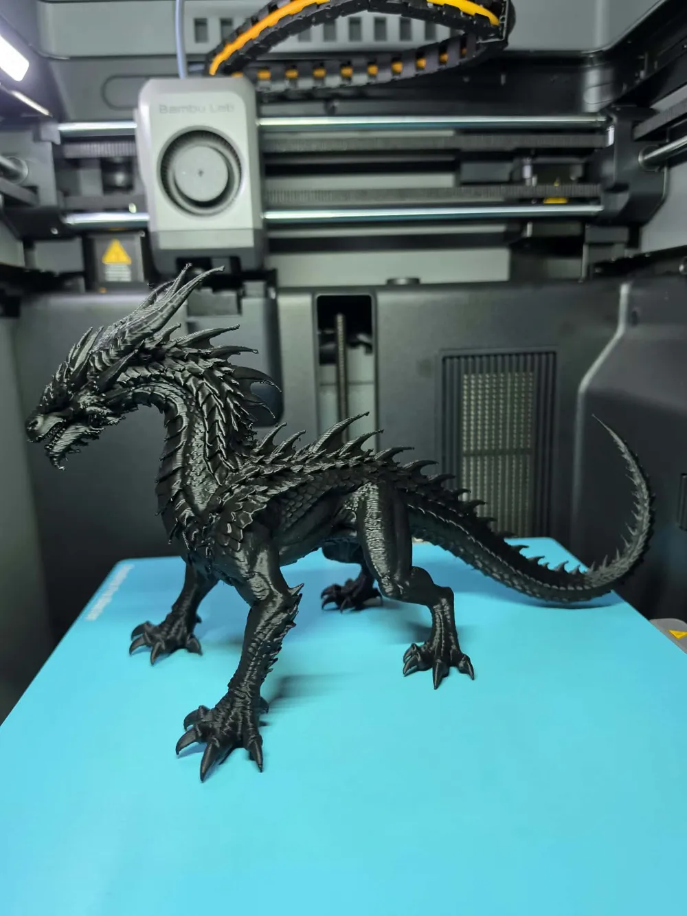 Realistic Fantasy Dragon - Free 3D Print Model - MakerWorld