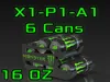 X1/P1/P2/A1 - 16 oz - 6 Cans