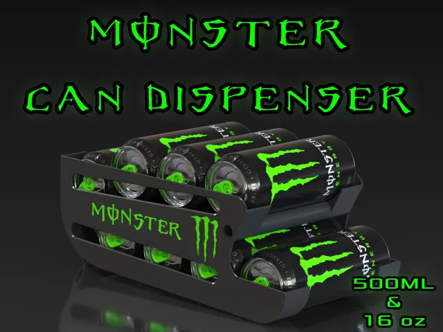 Can dispenser Monster Energy