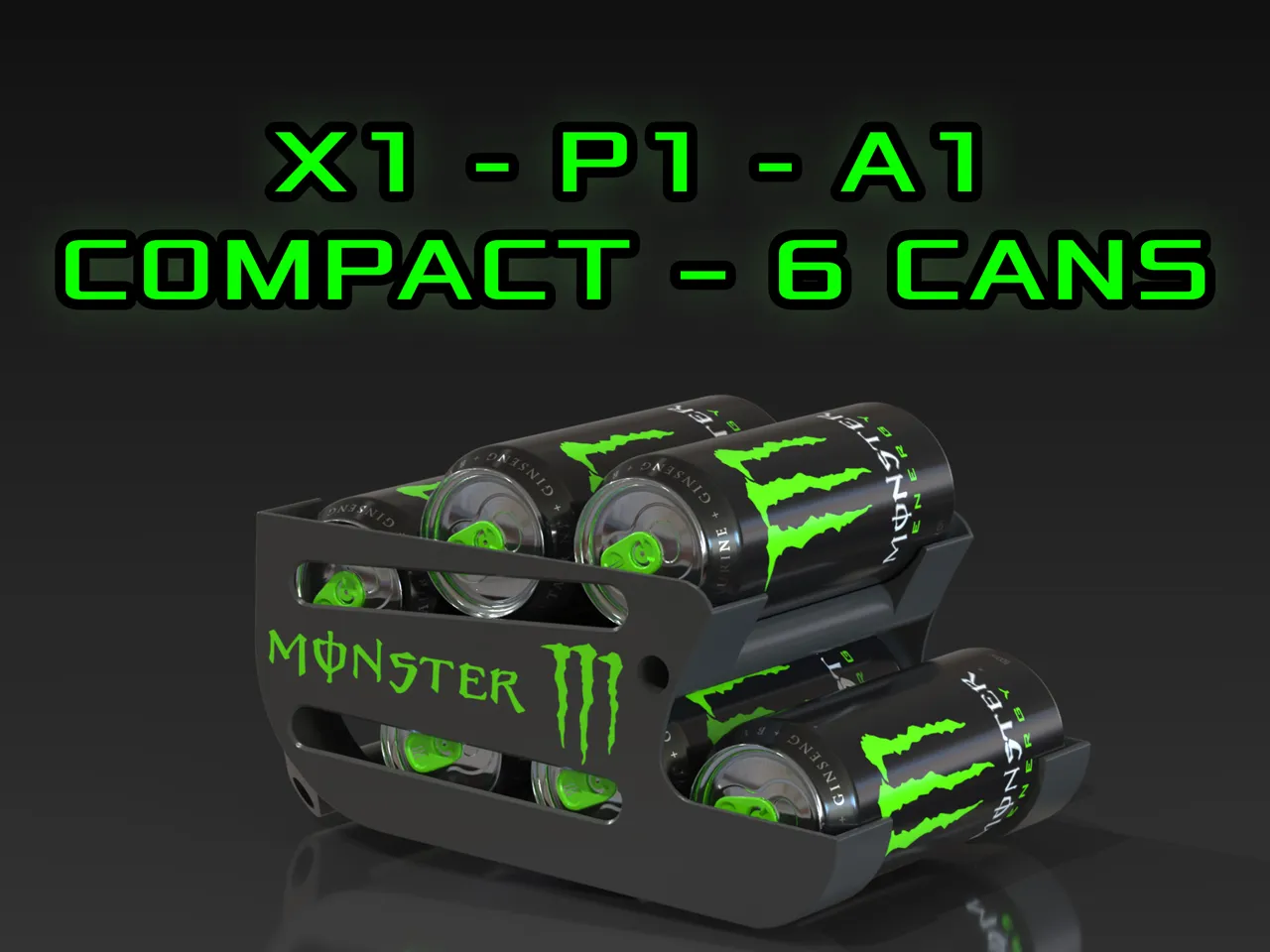 Can dispenser Monster Energy view 2
