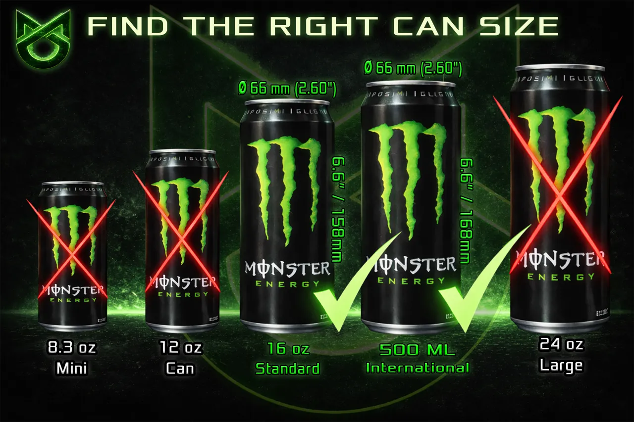 Can dispenser Monster Energy view 4