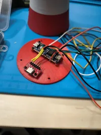 Modified Base with USB-C Breakout Board Mount