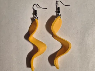 Earrings Tagliatelle