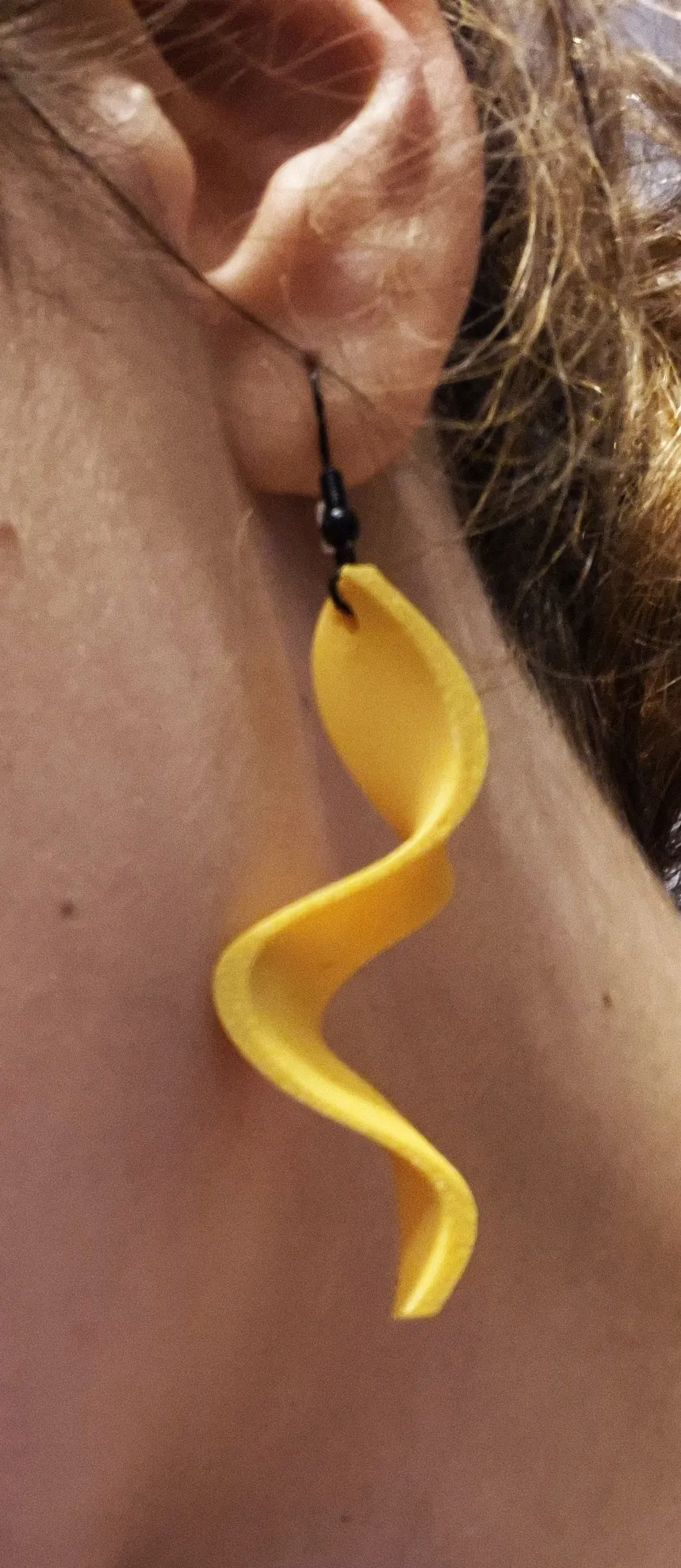 Earrings Tagliatelle view 2