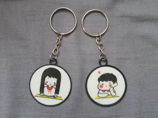 couple Keychain