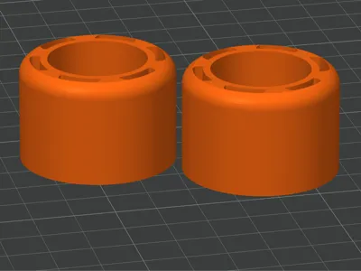 1" to 1.5" Round Adapter / Spacer (cylindrical)