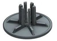 Version 2: stronger feet 0.2mm layer, 5 walls, 20% infill
