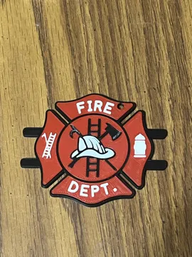 Accesorio para sujetar ligas de cabello: Fire Department Hair Tie Holder — vista de referencia 4