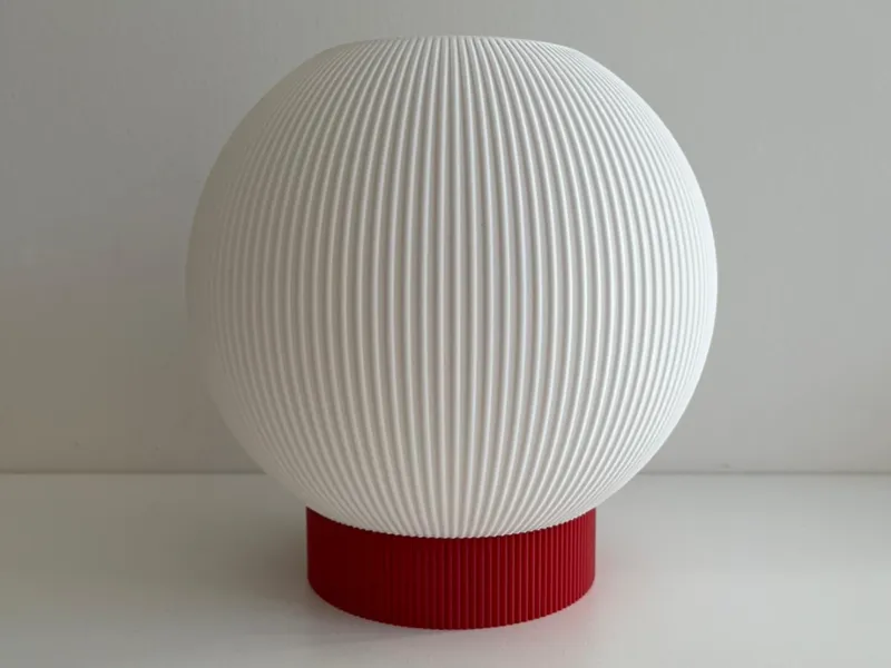 Round LED Lampshade